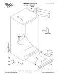 Diagram for 01 - Cabinet Parts