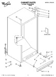 Diagram for 01 - Cabinet Parts