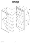 Diagram for 04 - Door Parts, Optional Parts (not Included)