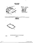 Diagram for 06 - Oven Door, Griddle