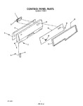 Diagram for 02 - Control Panel , Lit/optional