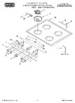 Diagram for 01 - Cooktop, Literature