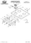 Diagram for 01 - Cooktop, Literature