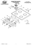 Diagram for 01 - Cooktop Parts