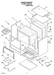 Diagram for 03 - Oven Parts