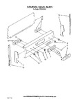 Diagram for 02 - Control Panel, Lit/optional