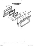 Diagram for 08 - Oven Door, Lit/optional