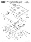 Diagram for 01 - Cooktop And Manifold, Literature