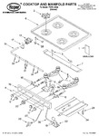 Diagram for 01 - Cooktop And Manifold, Literature