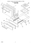 Diagram for 03 - Oven Door And Broiler