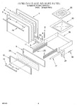 Diagram for 03 - Oven Door And Broiler