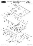 Diagram for 01 - Cooktop And Manifold