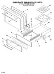 Diagram for 03 - Oven Door And Broiler