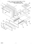 Diagram for 03 - Oven Door And Broiler