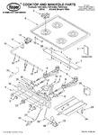 Diagram for 01 - Cooktop And Manifold, Literature