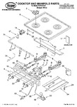 Diagram for 01 - Cooktop And Mandifold Parts