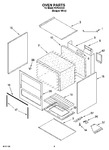 Diagram for 02 - Oven Parts