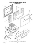 Diagram for 03 - Oven Door And Broiler