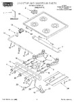 Diagram for 01 - Cooktop And Manifold, Literature