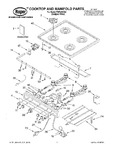 Diagram for 01 - Cooktop And Manifold, Literature