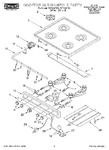 Diagram for 01 - Cooktop And Manifold