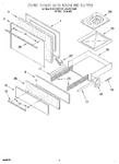 Diagram for 03 - Oven Door And Broiler