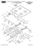 Diagram for 01 - Cooktop And Manifold