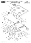 Diagram for 01 - Cooktop And Manifold