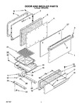 Diagram for 04 - Door And Broiler