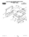 Diagram for 01 - Cooktop And Control Panel, Literature