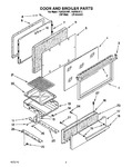 Diagram for 03 - Door And Broiler