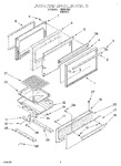 Diagram for 03 - Door And Broiler