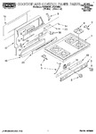 Diagram for 01 - Cooktop And Control Panel, Literature