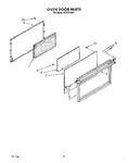 Diagram for 08 - Oven Door, Lit/optional