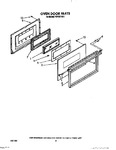 Diagram for 08 - Oven Door, Lit/optional