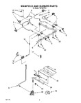 Diagram for 04 - Manifold And Burner