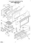 Diagram for 05 - Door And Broiler