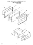 Diagram for 06 - Oven Door And Drawer