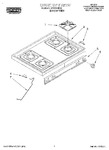 Diagram for 01 - Cooktop