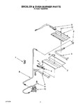 Diagram for 04 - Broiler & Oven Burner