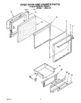 Diagram for 07 - Oven Door And Drawer