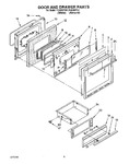 Diagram for 07 - Oven Door And Drawer