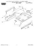 Diagram for 01 - Cooktop And Control Panel, Literature