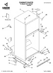 Diagram for 01 - Cabinet Parts