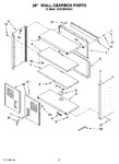 Diagram for 01 - 28`` Wall Gearbox Parts