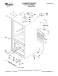 Diagram for 01 - Cabinet Parts