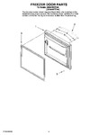 Diagram for 03 - Freezer Door Parts