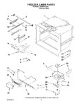 Diagram for 02 - Freezer Liner Parts