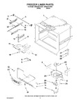 Diagram for 03 - Freezer Liner Parts