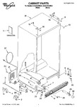 Diagram for 01 - Cabinet Parts